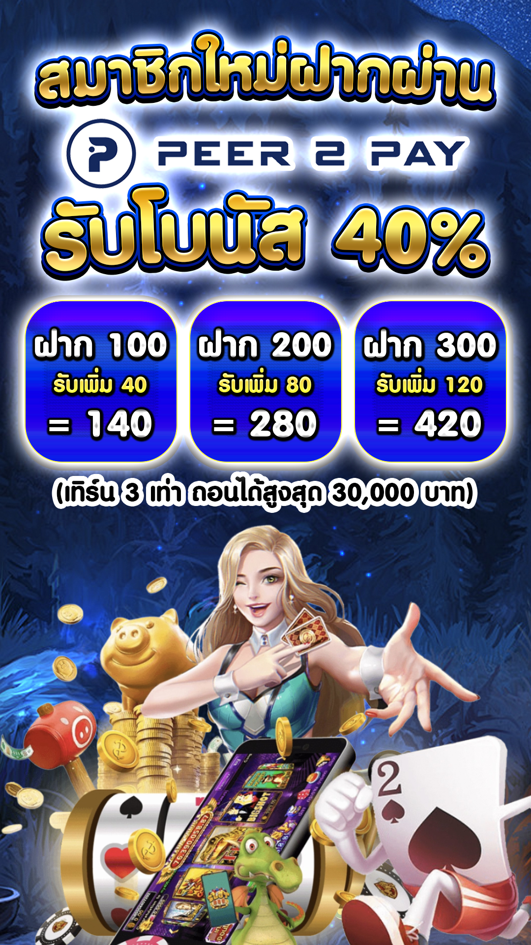 แอปเกมสล็อต - แบนเนอร์โปรโมชั่น