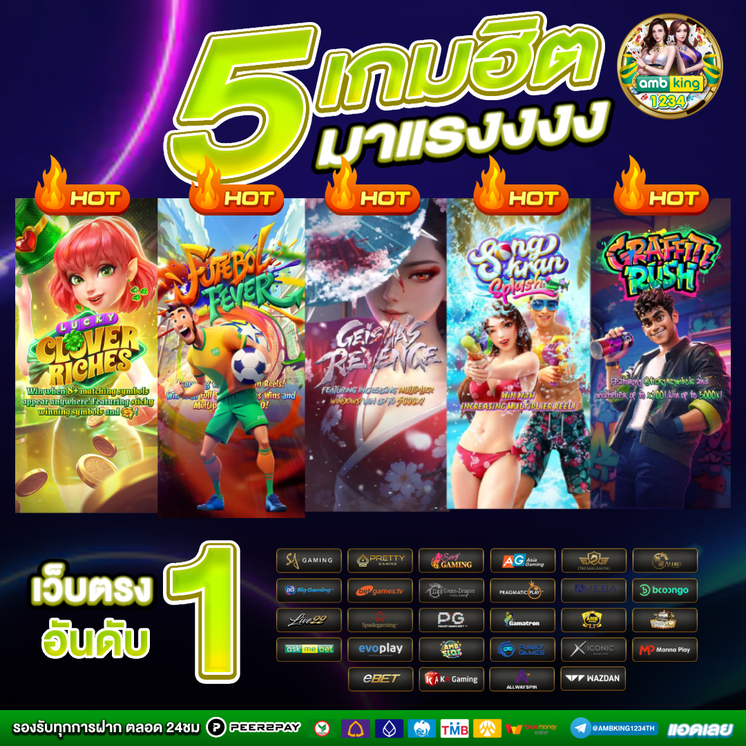 เว็บสล็อตยอดฮิต - แบนเนอร์โปรโมชั่น