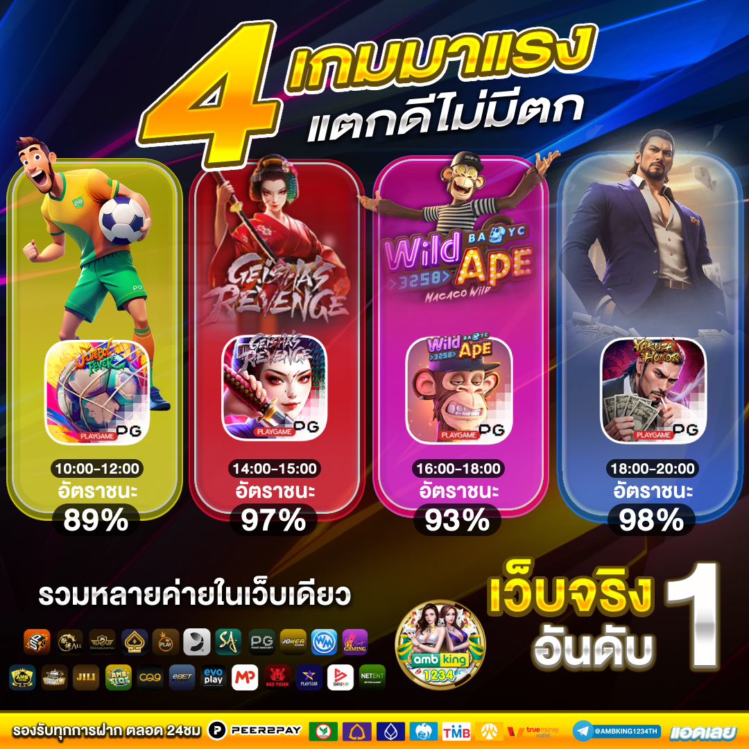 เกม pg แตกง่าย - แบนเนอร์โปรโมชั่น